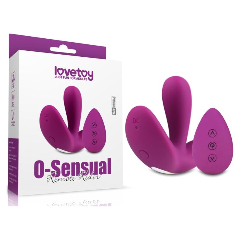 O Sensual Rider Vibrator w Remote