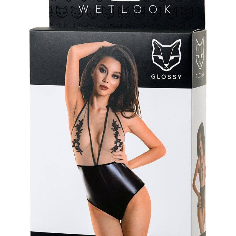 Glossy Wetlook Bodysuit Kiara