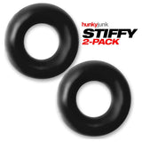 Hunky Junk Stiffy 2 Pc Bulge Cockrings Tar Ice