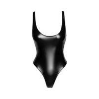 Power Wetlook Bodysuit w High Cut Leg