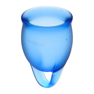 Feel confident Menstrual Cup Dark Blue 2pcs