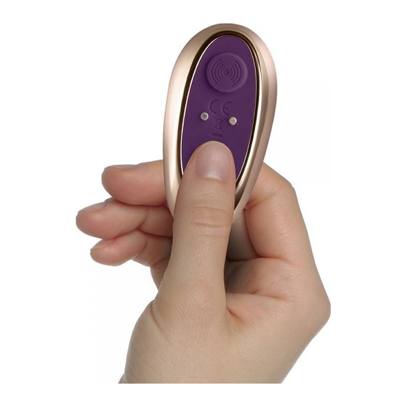 Petite Sensation Desire Butt Plug  w Remote Purple