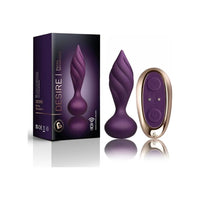 Petite Sensation Desire Butt Plug  w Remote Purple