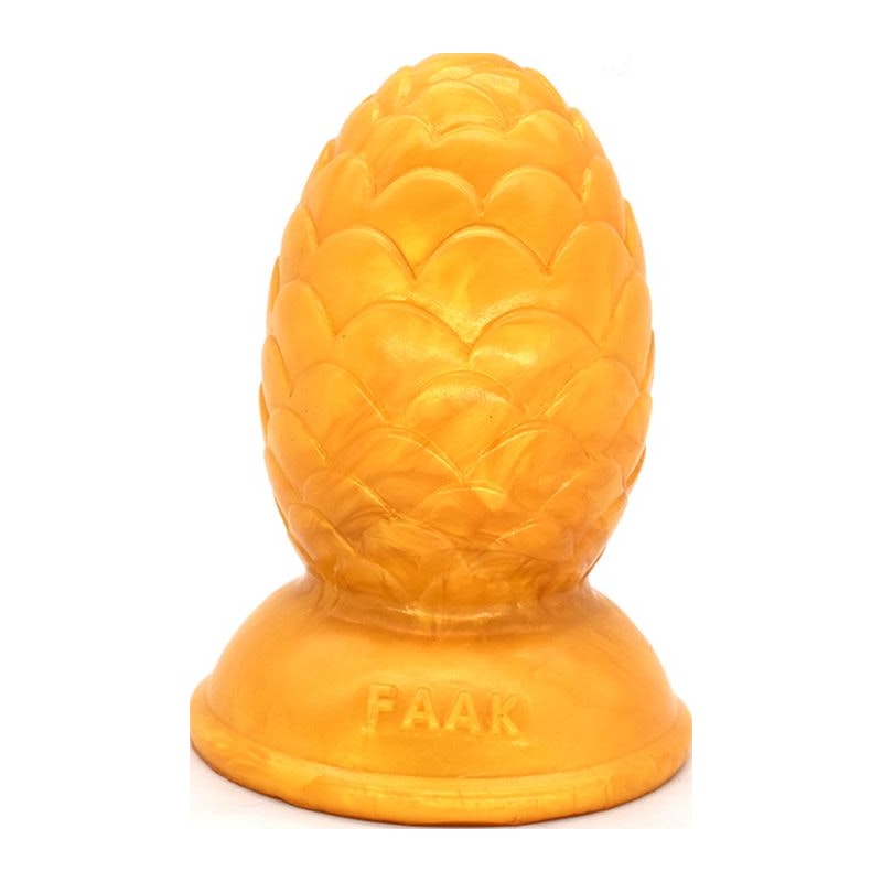 Pine Cone Anal Plug Gold