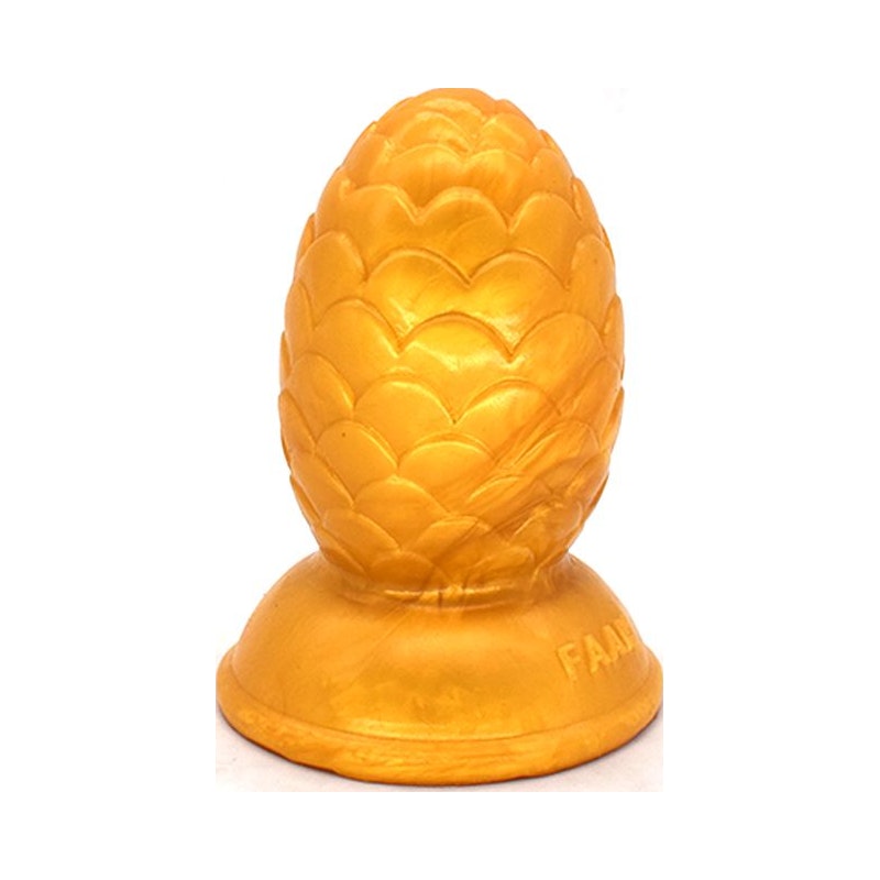 Pine Cone Anal Plug Gold