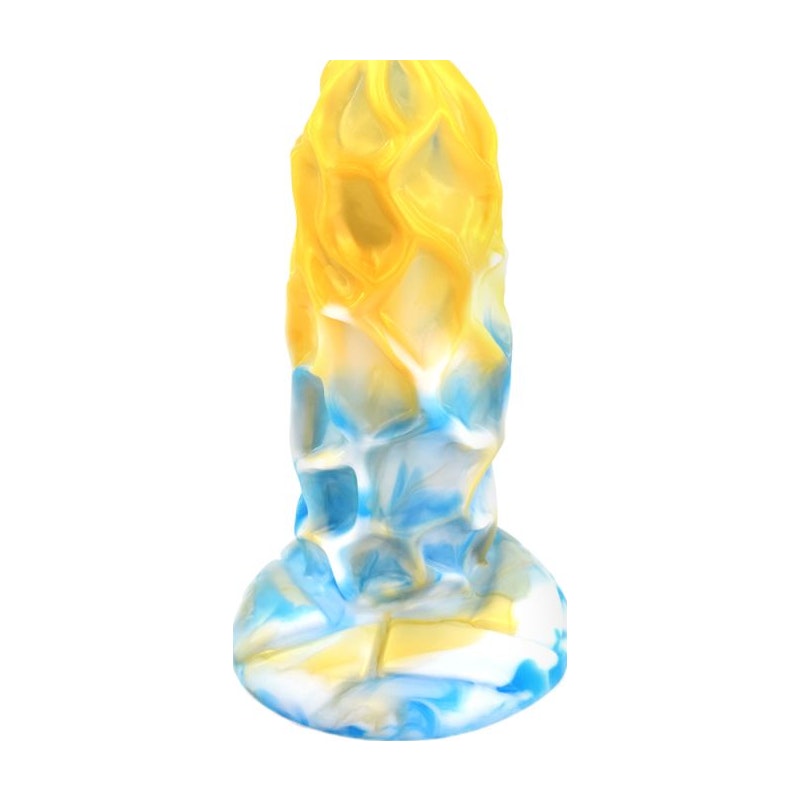 Dragon Anal Plug Gold/Blue