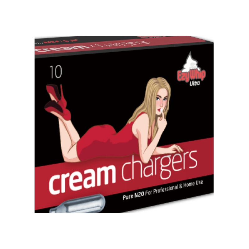 Ezywhip Ultra Cream 8g N2O Chargers 10 Pc