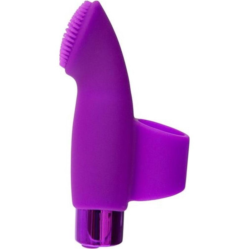 Naughty Nubbies Finger Vibe w Mini Powerbullet Purple