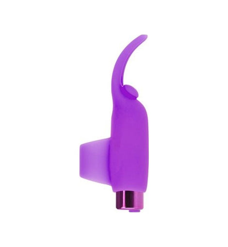 Power Bullet Teasing Tongue  w Rechargeable Bullet Purple