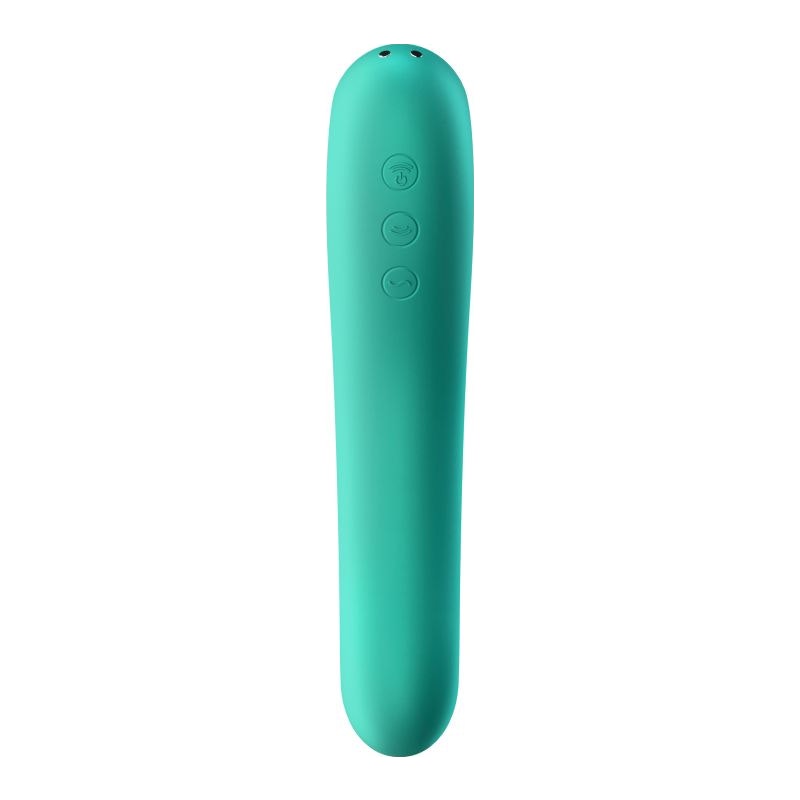 Satisfyer Dual Kiss Teal