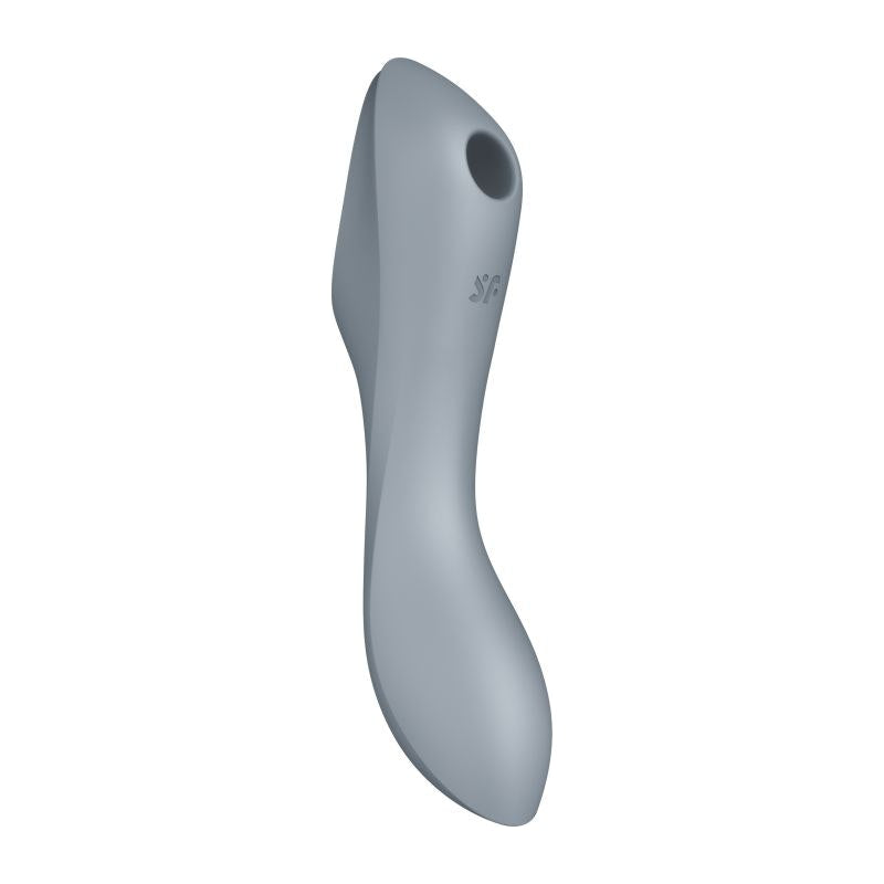 Satisfyer Curvy Trinity 3 Insertable Air Pulse Vibrator Grey