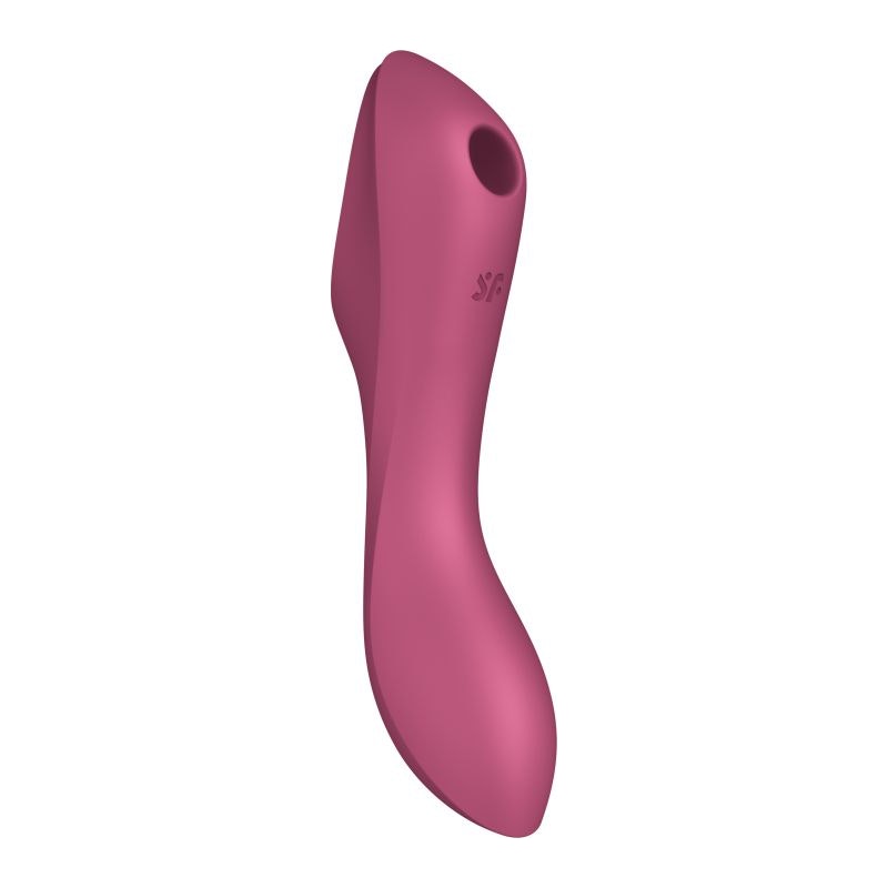 Satisfyer Curvy Trinity 3 Insertable Air Pulse Vibrator Pink