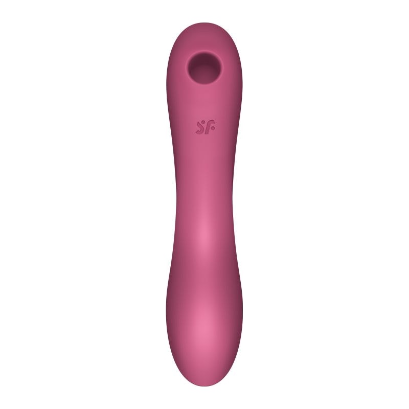 Satisfyer Curvy Trinity 3 Insertable Air Pulse Vibrator Pink