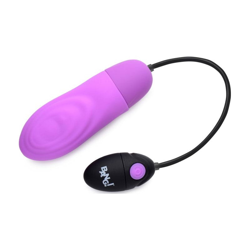 BG 7X Pulsing Rechargeable Bullet- Purple