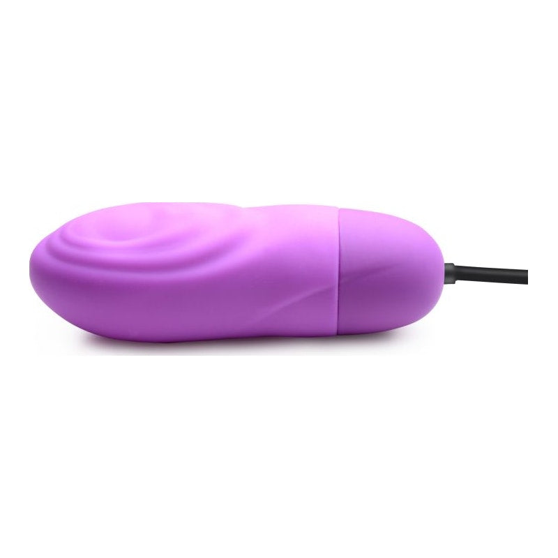 BG 7X Pulsing Rechargeable Bullet- Purple