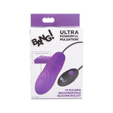 BG 7X Pulsing Rechargeable Bullet- Purple