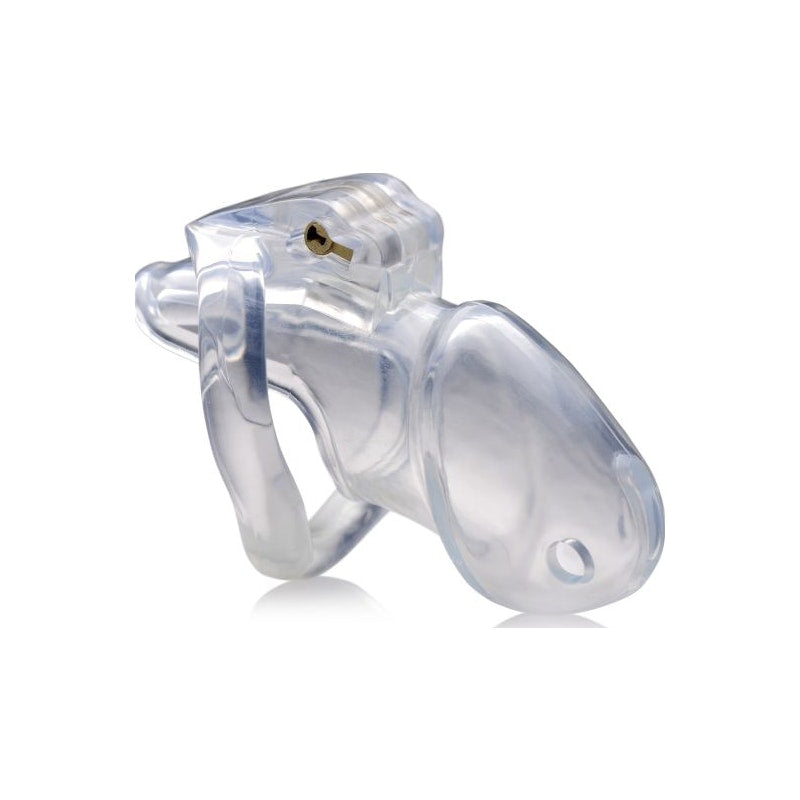 MS Clear Captor Chastity Cage - Medium
