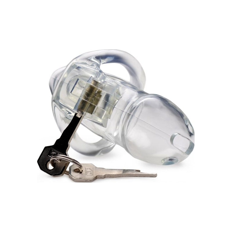 MS Clear Captor Chastity Cage - Small