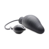 Dick Spand Inflatable Silicone Dildo Black