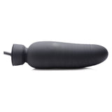 Dick Spand Inflatable Silicone Dildo Black