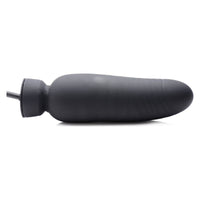 Dick Spand Inflatable Silicone Dildo Black