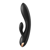 Satisfyer Double Flex App Rabbit Vibrator Black