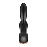 Satisfyer Double Flex App Rabbit Vibrator Black