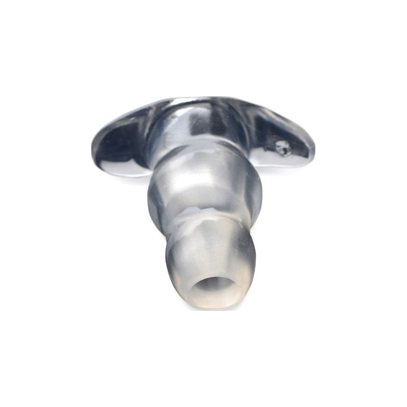 Clear View Hollow Anal Plug Medium