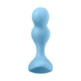 Satisfyer Deep Diver Vibrating Connect App Anal Plug Blue