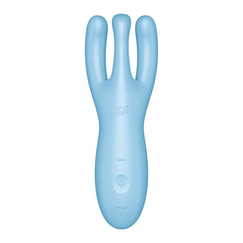 Satisfyer Threesome 4 Connect App Layon Vibrator Blue