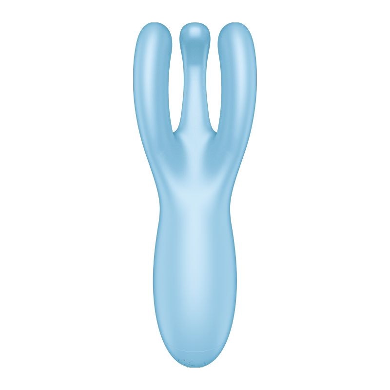 Satisfyer Threesome 4 Connect App Layon Vibrator Blue