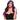 Brandi Wig Black/Purple