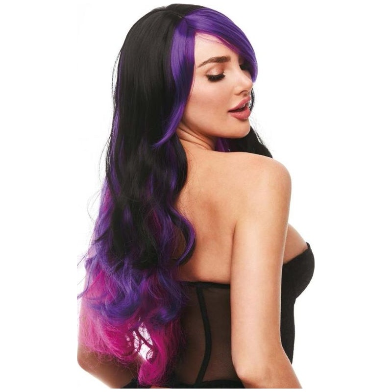 Brandi Wig Black/Purple