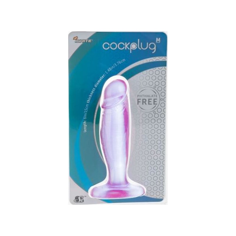 Cock Plug Medium Purple