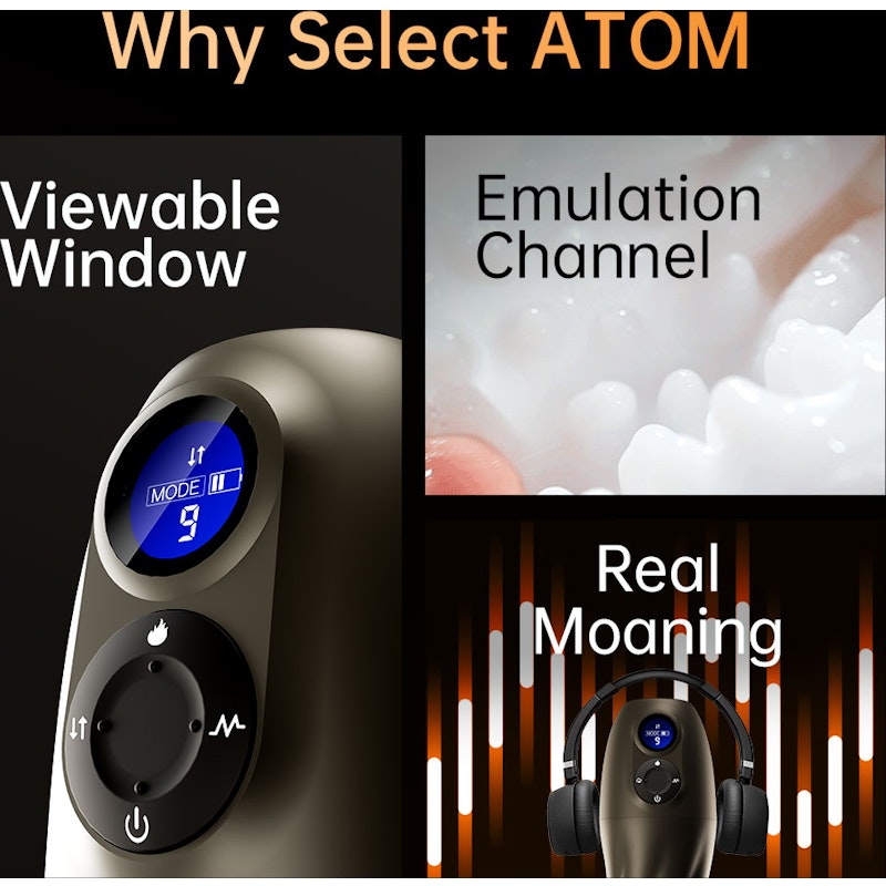 Atom Electronic Masturbator