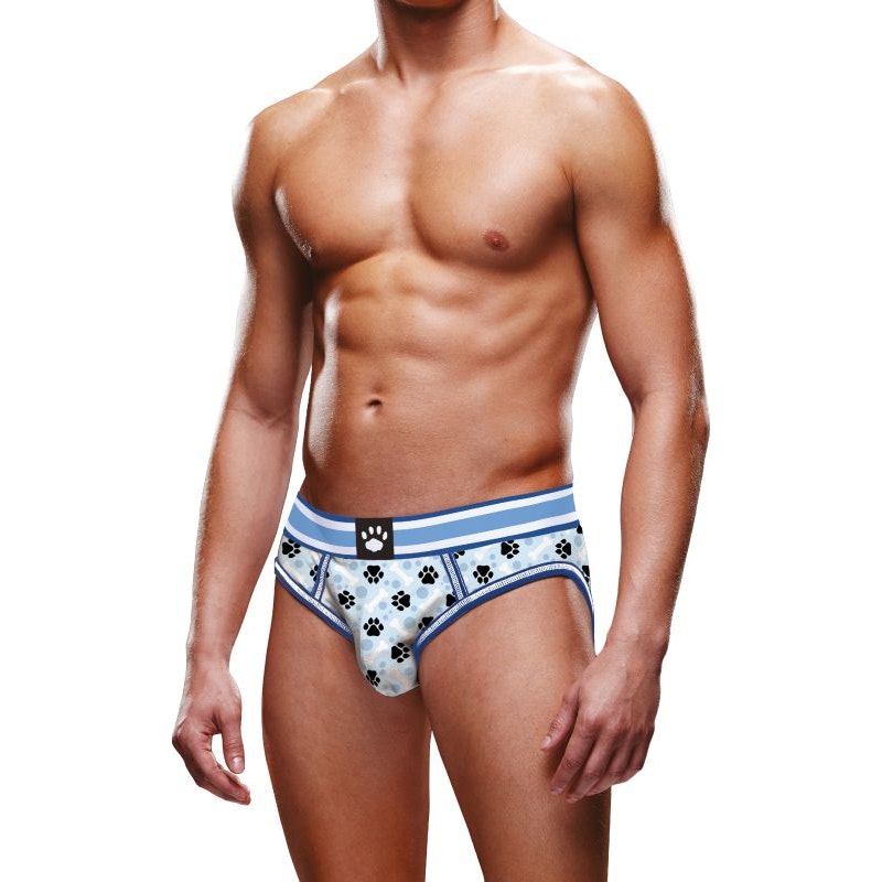 Prowler Blue Paw Open Back Brief