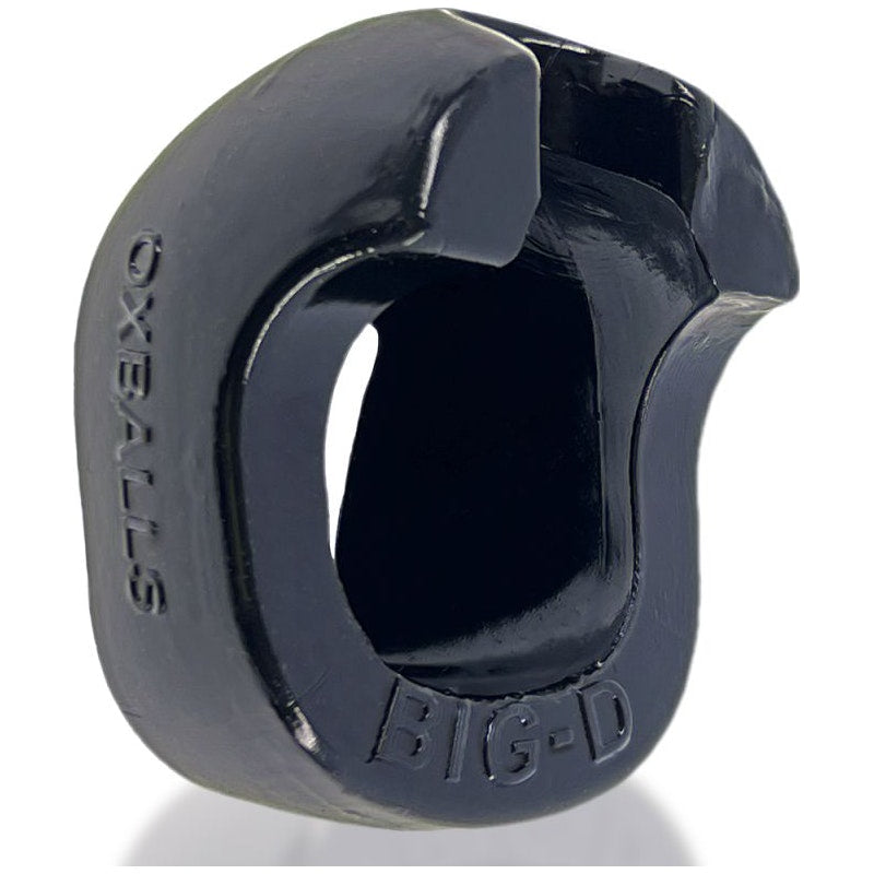 Big D Shaft Grip Cock Ring Black