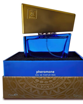 Shiatsu Pheromone Fragrance Man Dark Blue 15ml