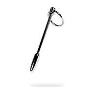 Silver Metal Urethral Plug w Ring