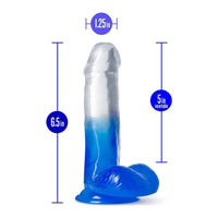 B Yours Morning Dew 6in Dildo Stella Blue