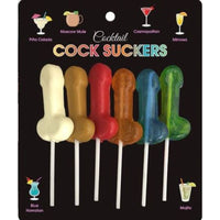 Cocktail Cock Suckers 6 Pc