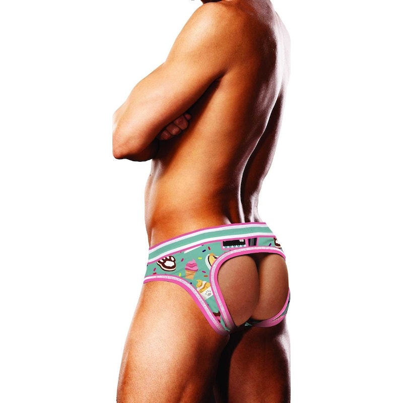 Prowler Sundae Open Brief Mint Pink