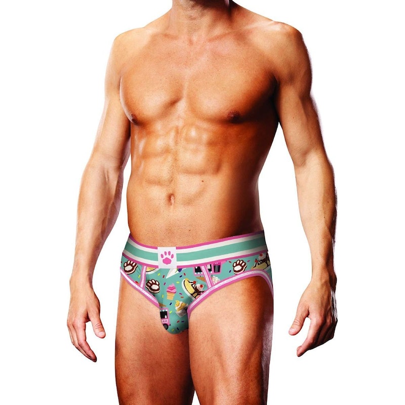 Prowler Sundae Open Brief Mint Pink