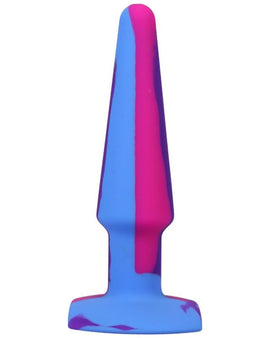 Groovy Silicone Anal Plug 5in Berry