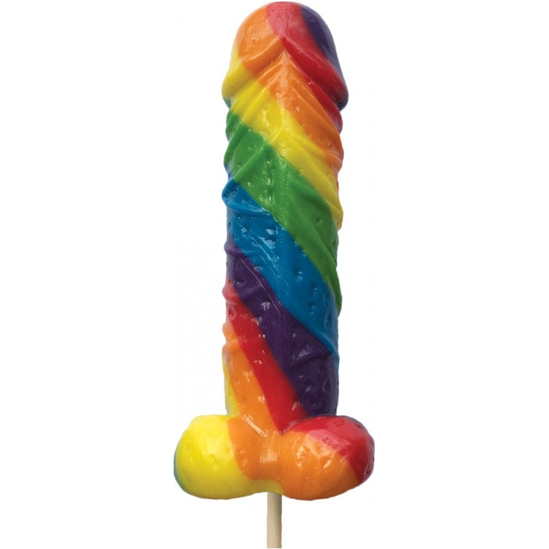 Rainbow Cocksicle Lollipop