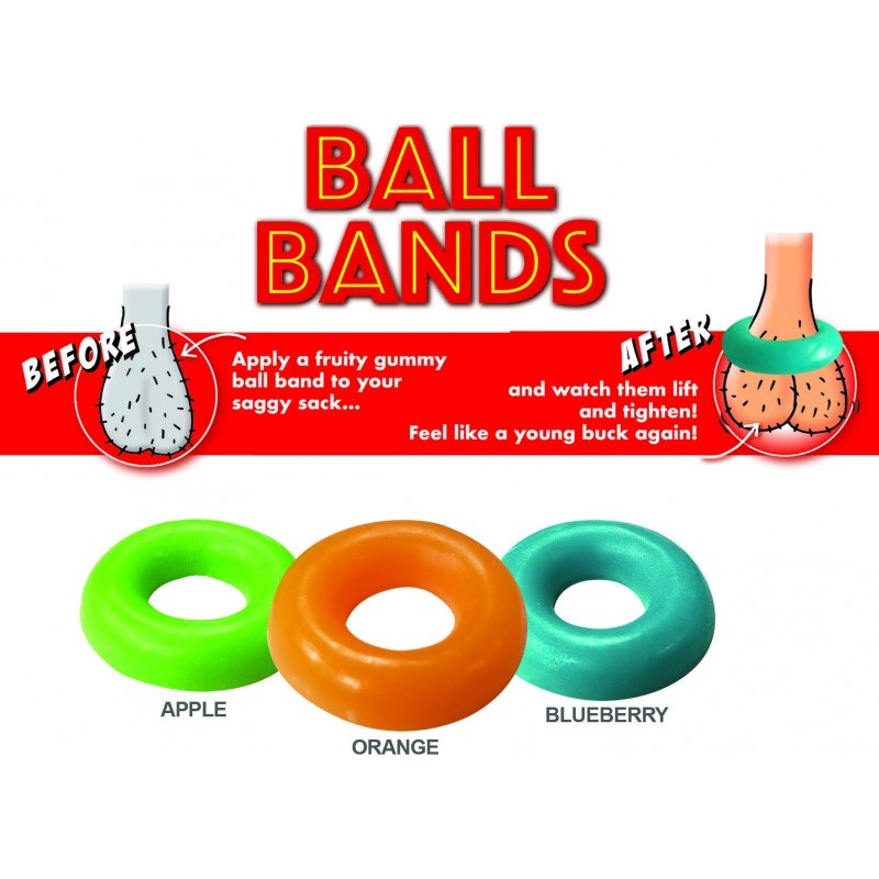 Ball Bands Gummy Cock Ring