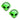 Neon Green Blacklight Alien Pasties