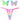 Rainbow Sherbet Tie Die Butterfly Pastie and Panty Set