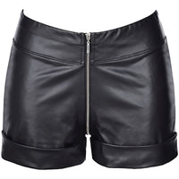Stretch Wetlook Mesh Panel Bodysuit Black