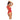Lace Halter Neck Bodysuit Red